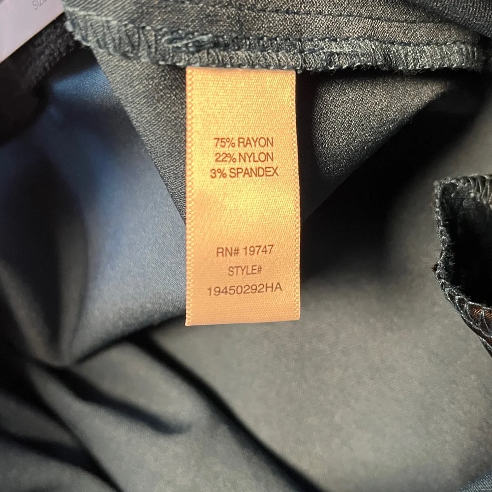 Counterparts Teal Pants with Gold Accents - Picture 11 of 11